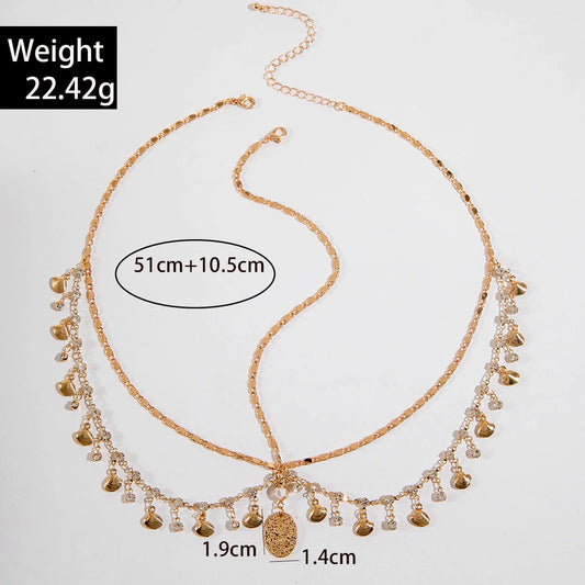 Boho Crystal Head Chain